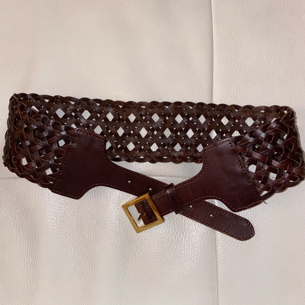 NWOT Tory Burch Woven Belt - S